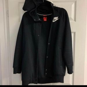 Nike Button Up Hoodie
